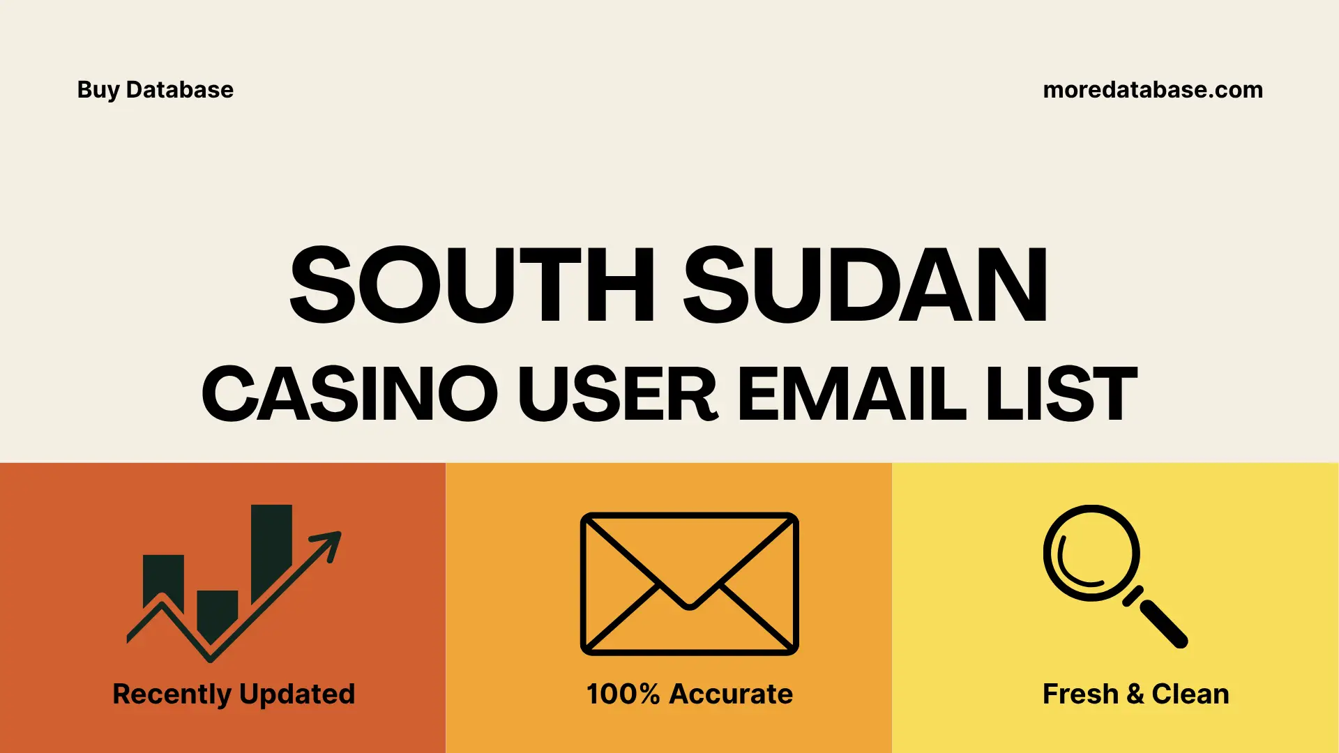 South Sudan Casino User Email List